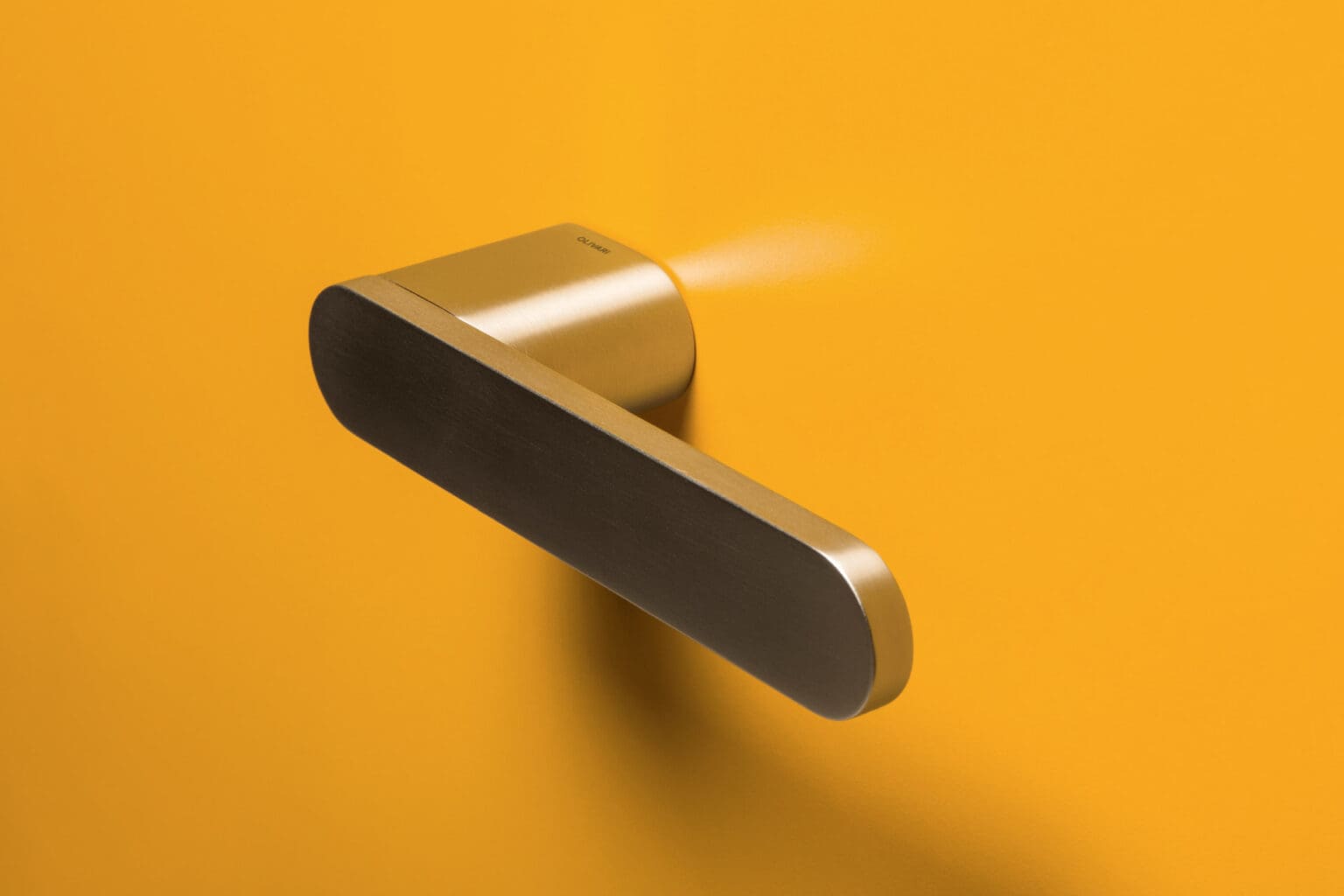 Radial door handle by Olivari