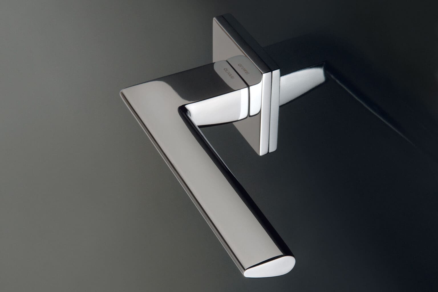 Trend door handle by Olivari